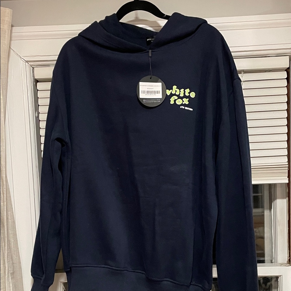 White Fox Boutique Midnight Oversized Hoodie